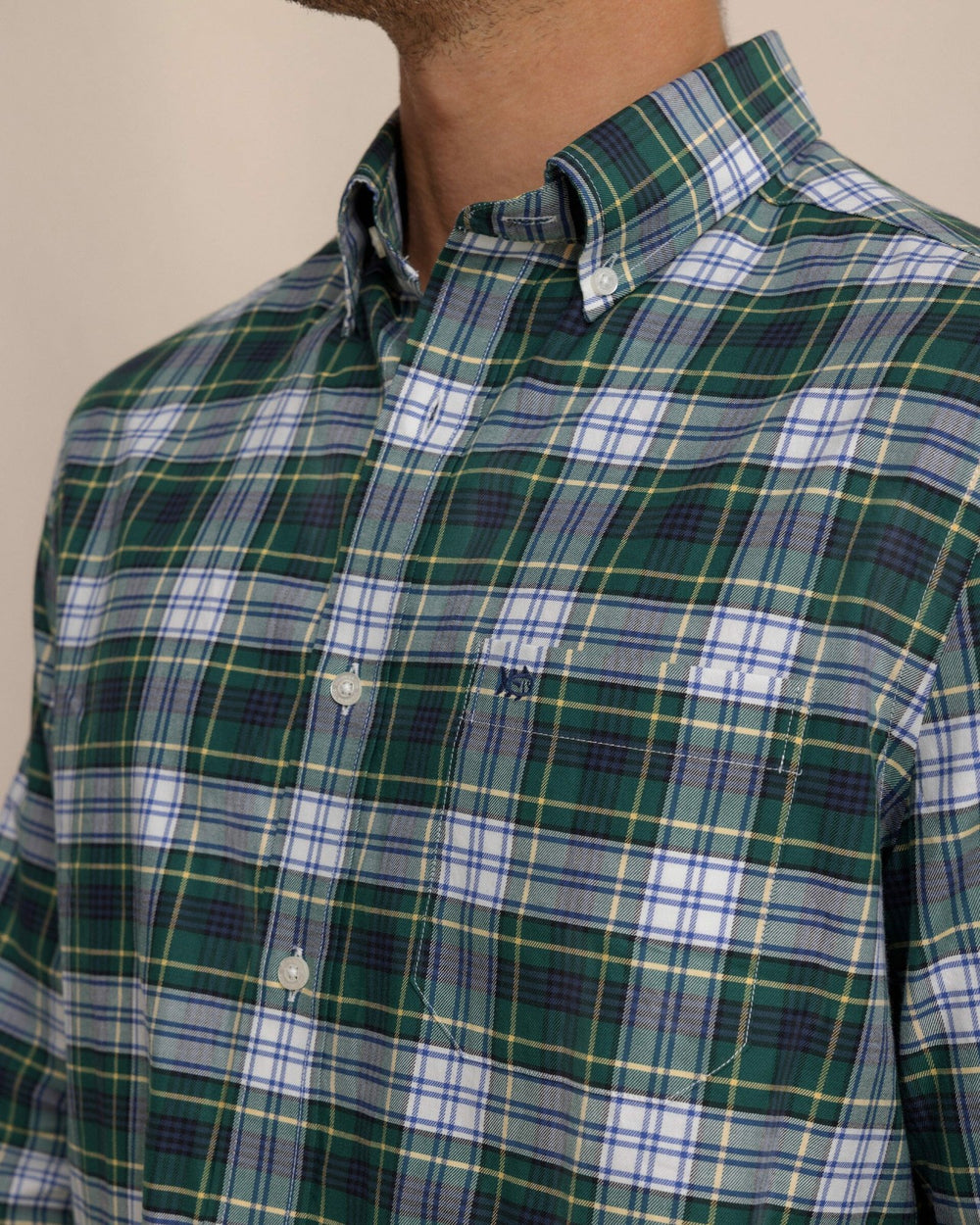 Gordon Tartan Skipjack Sport Shirt Southern Tide Bargain