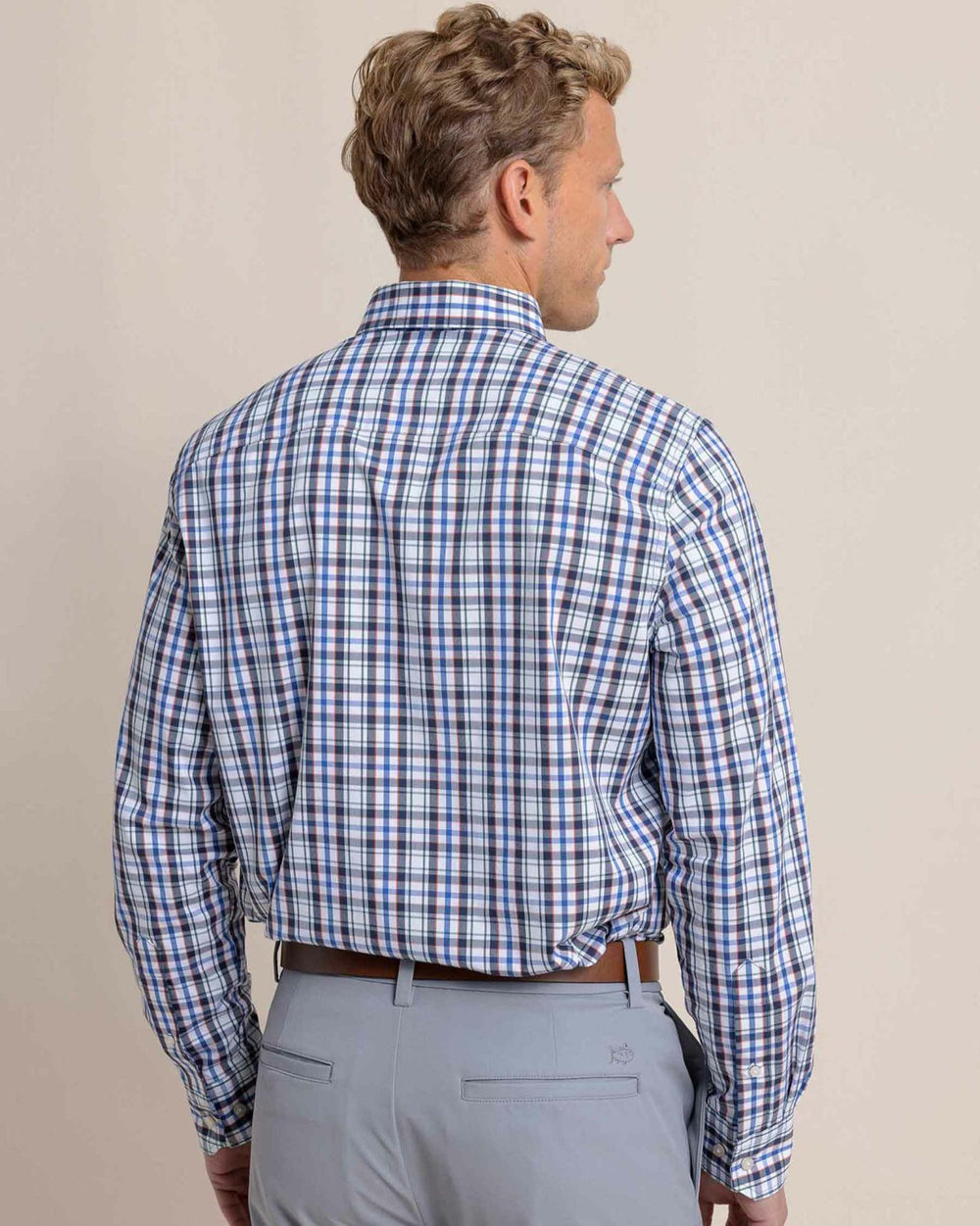 Charleston Master Plaid Long Sleeve Sport Shirt Southern Tide Limited Offer