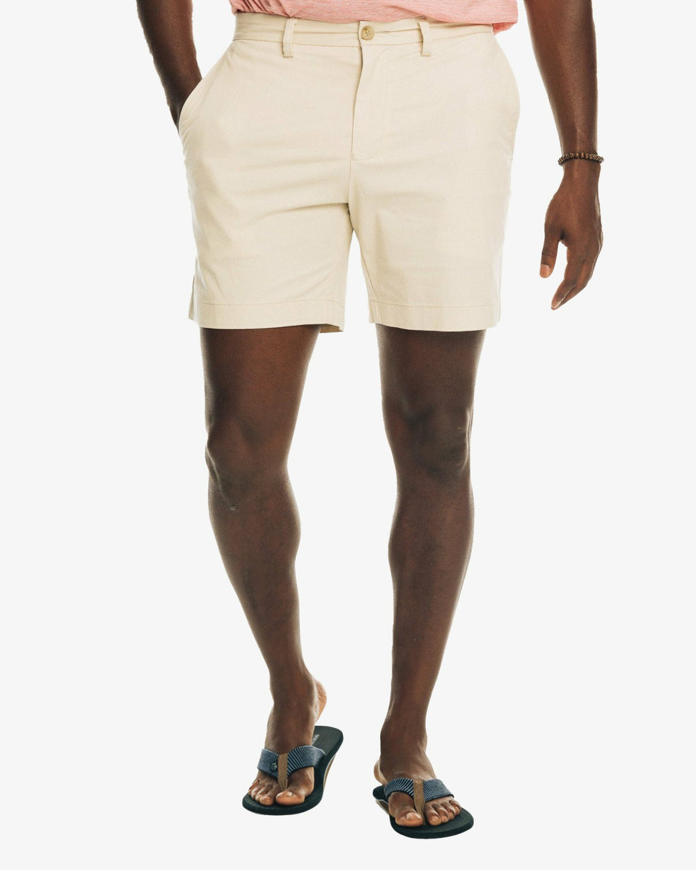 7 Inch Khaki Shorts - Channel Marker Fabric Southern Tide Discounted