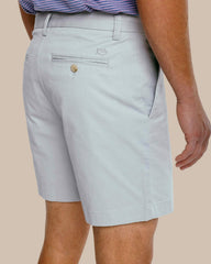 7 Inch Khaki Shorts - Channel Marker Fabric Southern Tide Discounted