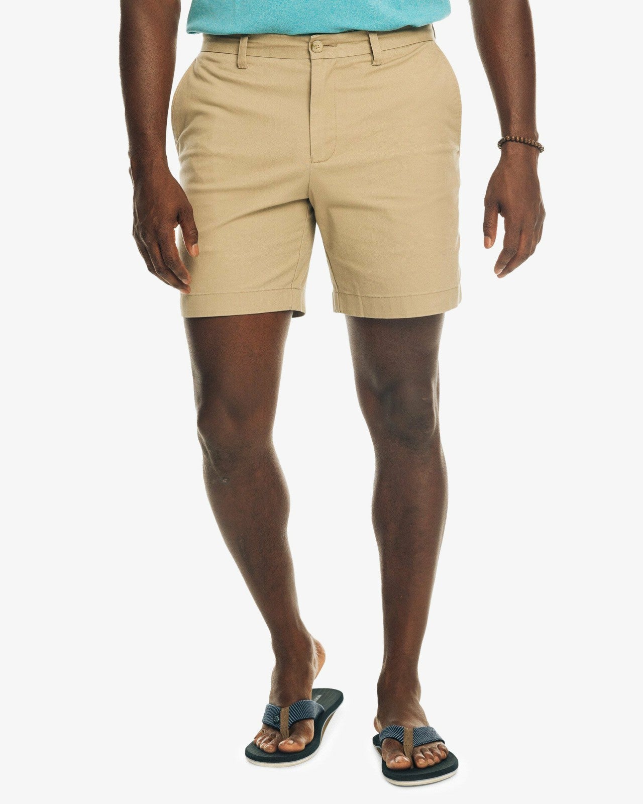 7 Inch Khaki Shorts - Channel Marker Fabric Southern Tide Discounted