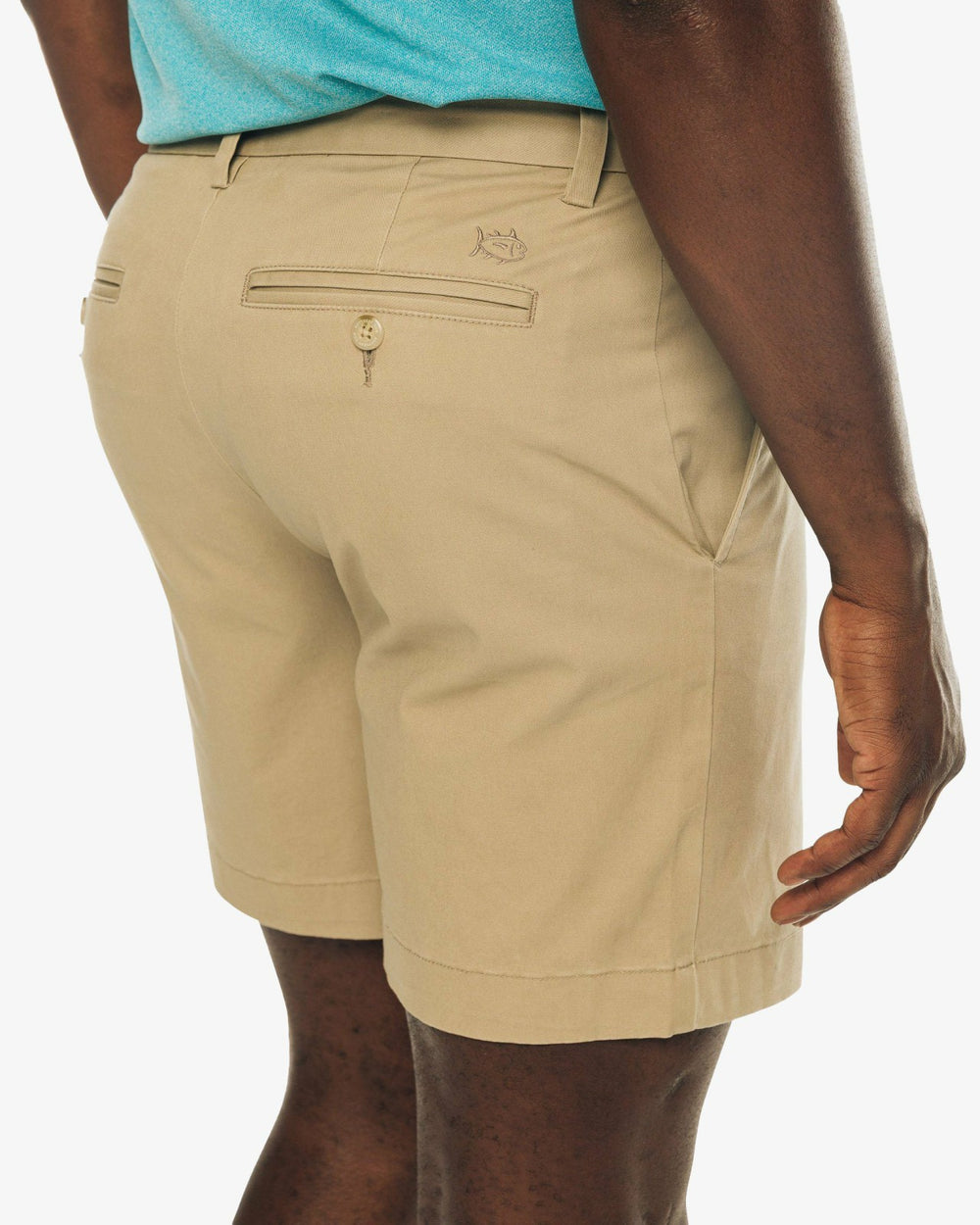 7 Inch Khaki Shorts - Channel Marker Fabric Southern Tide Discounted