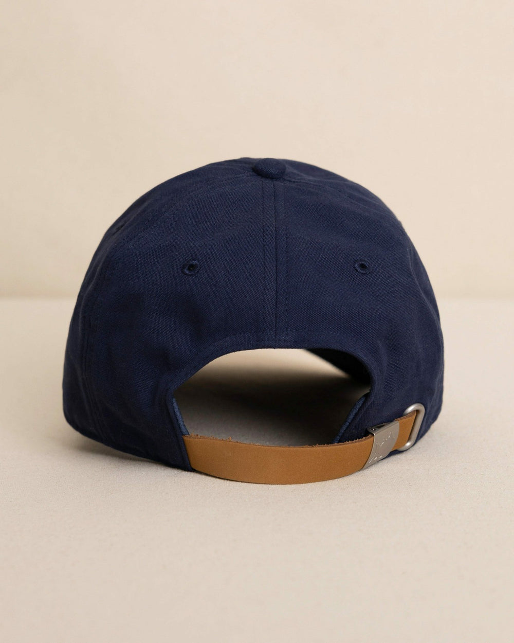 Skipjack Canvas Leather Strap Hat Southern Tide Bargain
