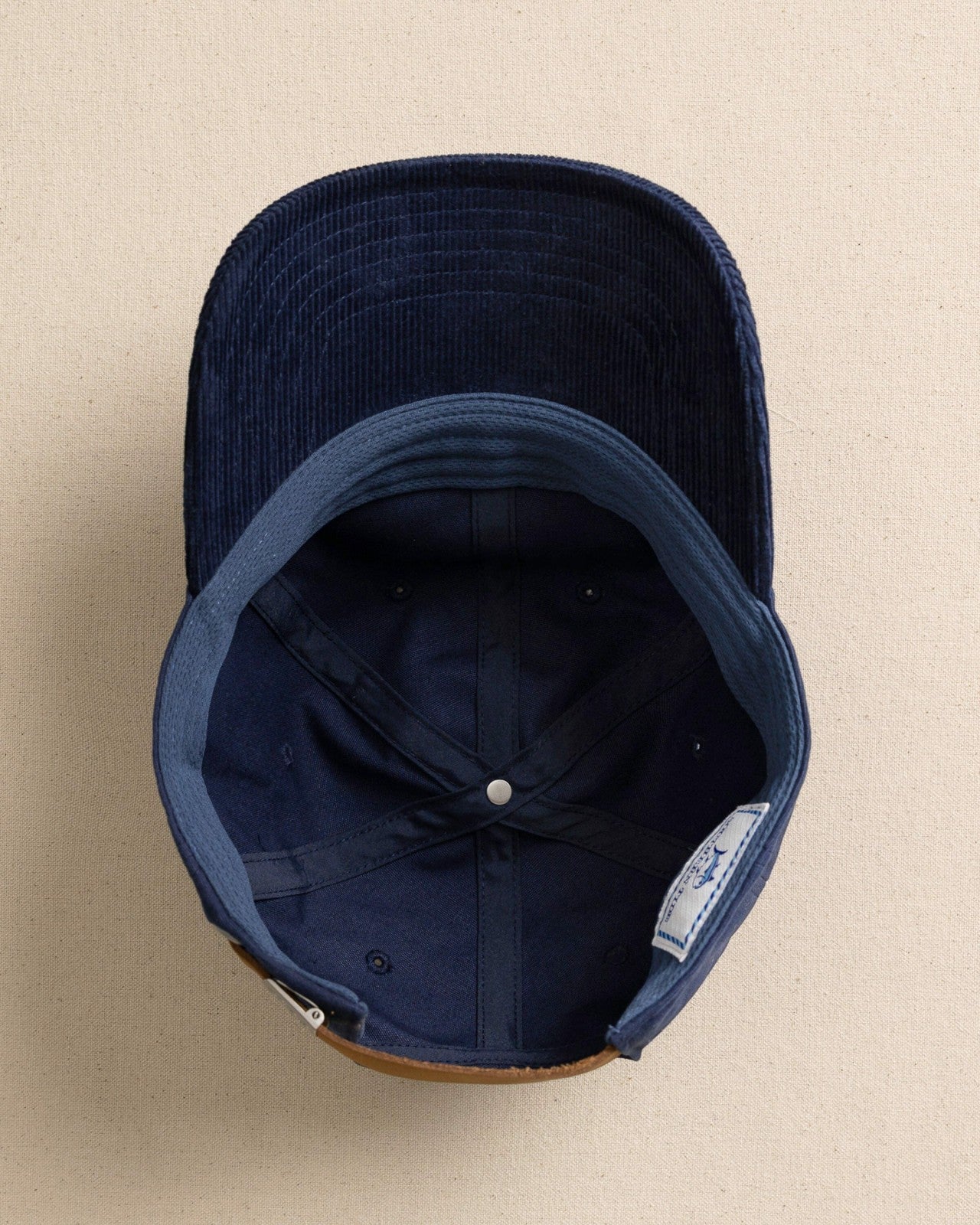 Skipjack Canvas Leather Strap Hat Southern Tide Bargain