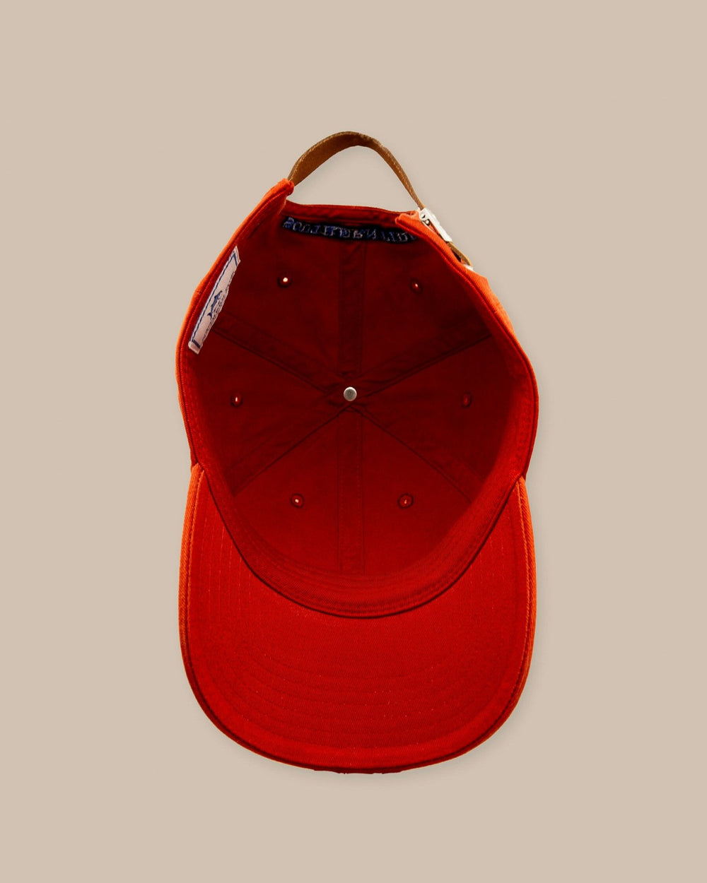 Mens Skipjack Leather Strap Hat Southern Tide Limited Offer