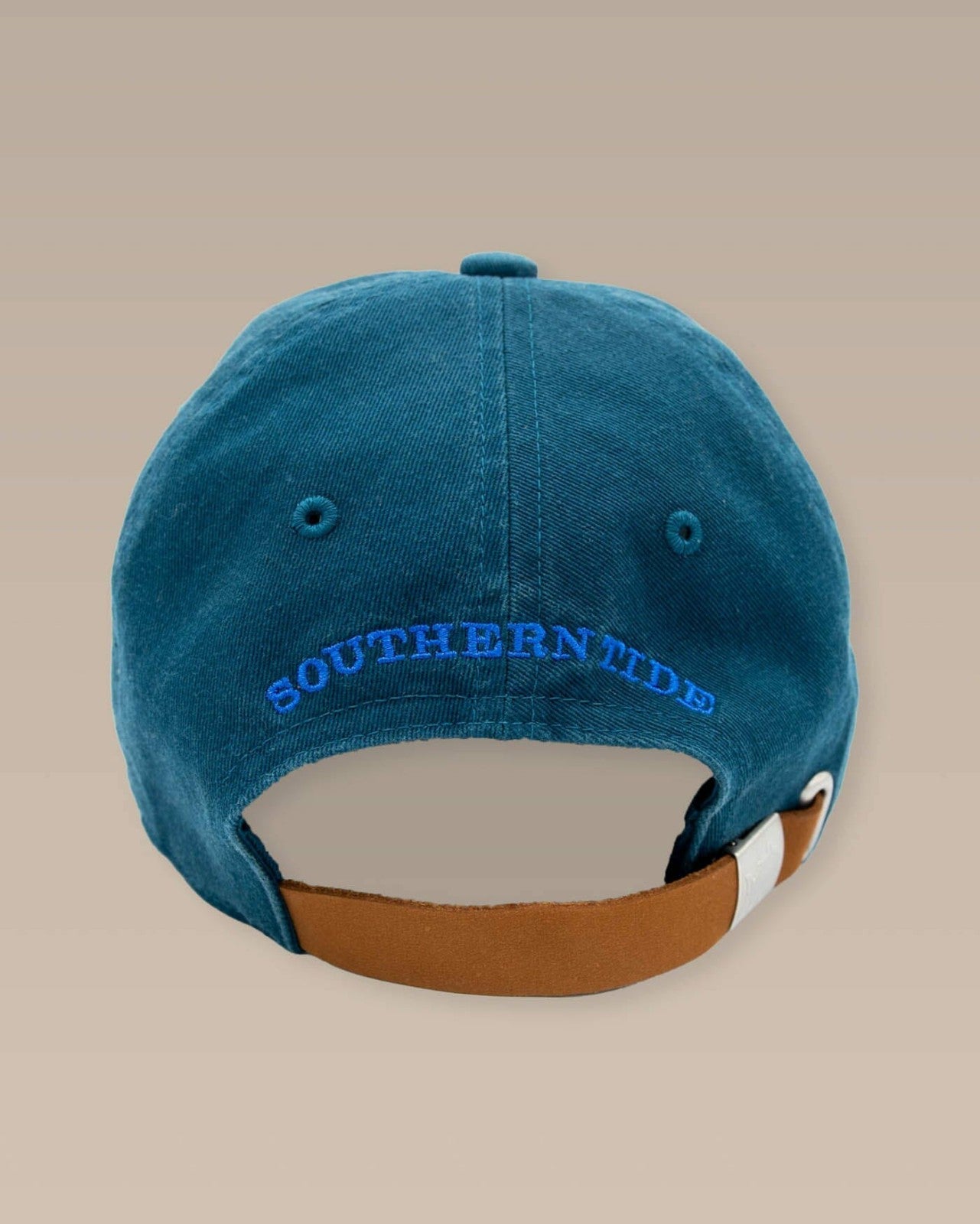 Mens Skipjack Leather Strap Hat Southern Tide Limited Offer