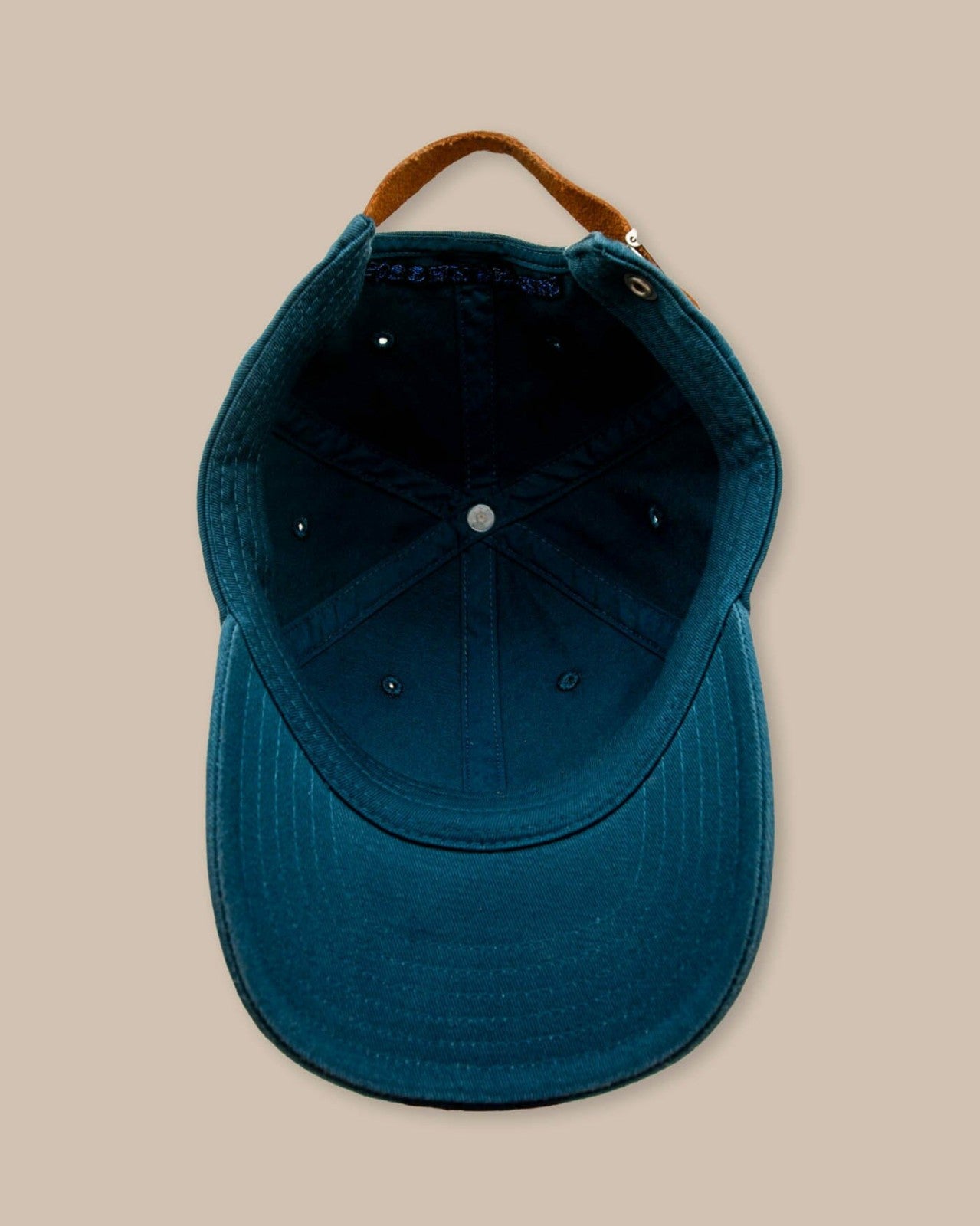 Mens Skipjack Leather Strap Hat Southern Tide Limited Offer