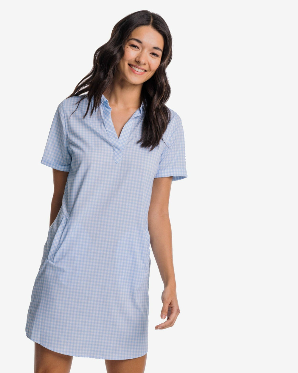 Kamryn brrr°® Intercoastal Gingham Dress Southern Tide Discount