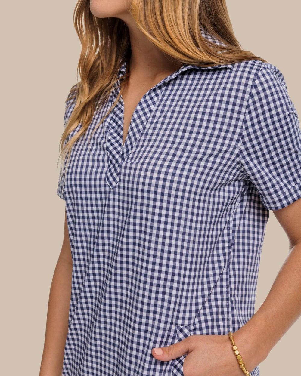 Kamryn brrr°® Intercoastal Gingham Dress Southern Tide Discount