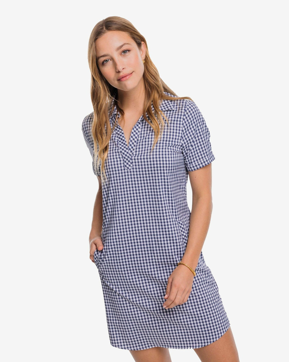Kamryn brrr°® Intercoastal Gingham Dress Southern Tide Discount