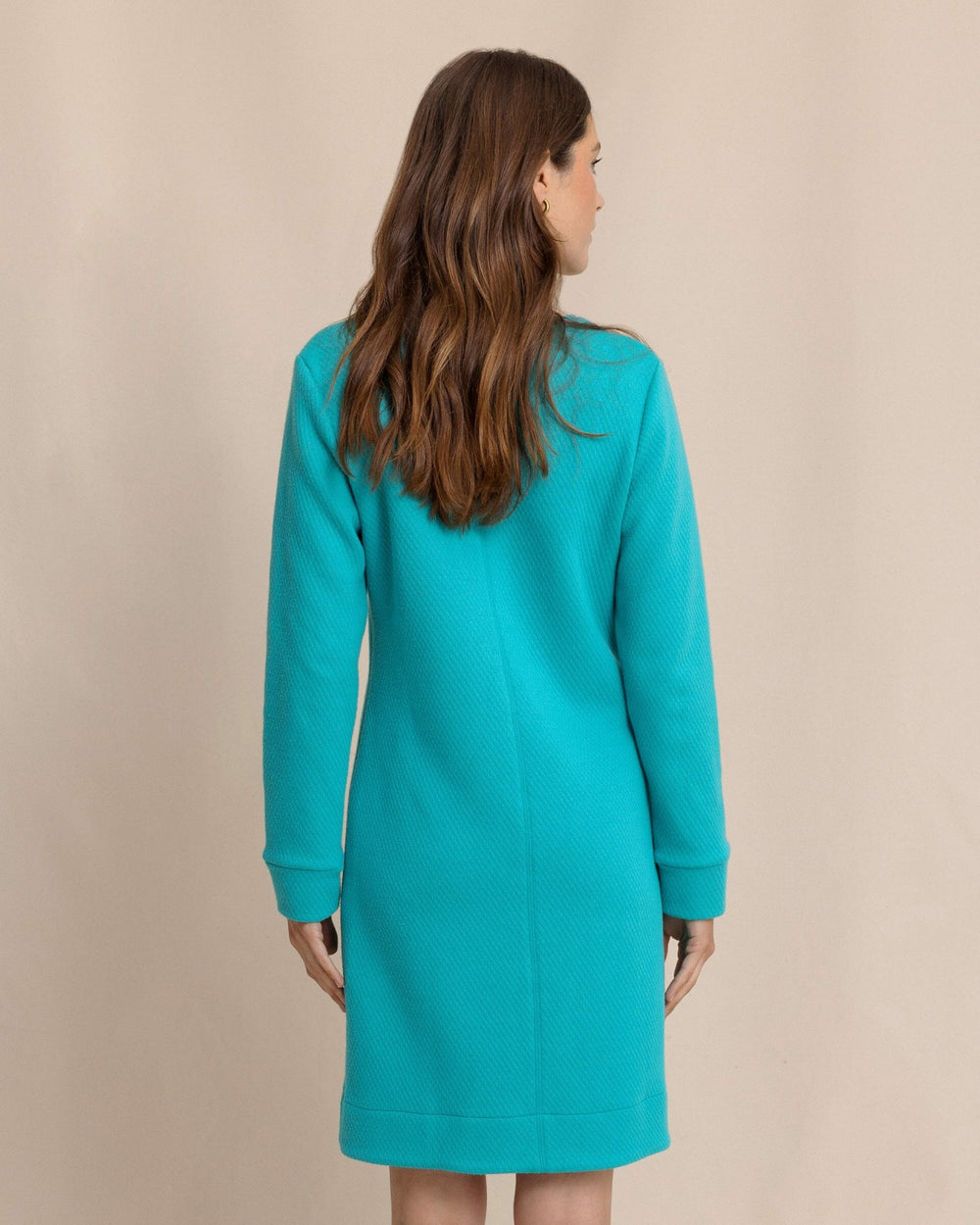 Cady Jacquard Dress - Spruce Shade Southern Tide Bargain
