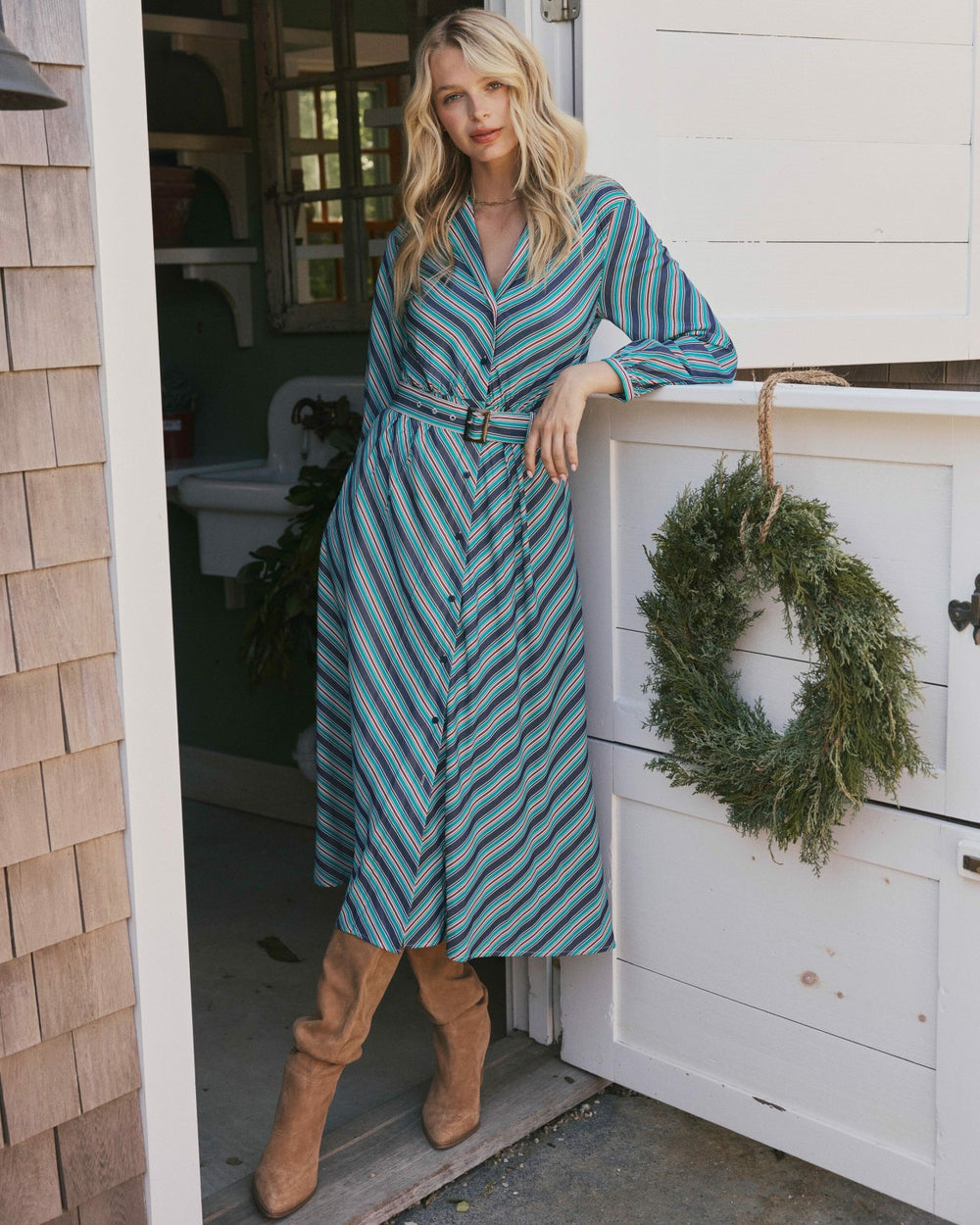 Clarissa Stripe Maxi Dress Southern Tide Limited Offer