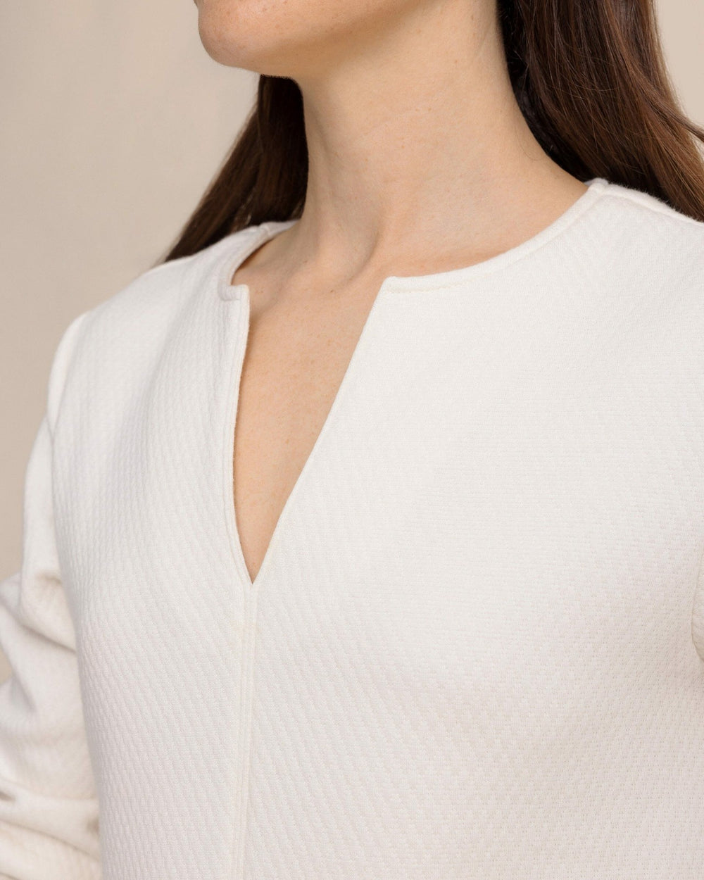 Cady Jacquard Dress - Sand White Southern Tide Exclusive Deal