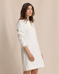 Cady Jacquard Dress - Sand White Southern Tide Exclusive Deal
