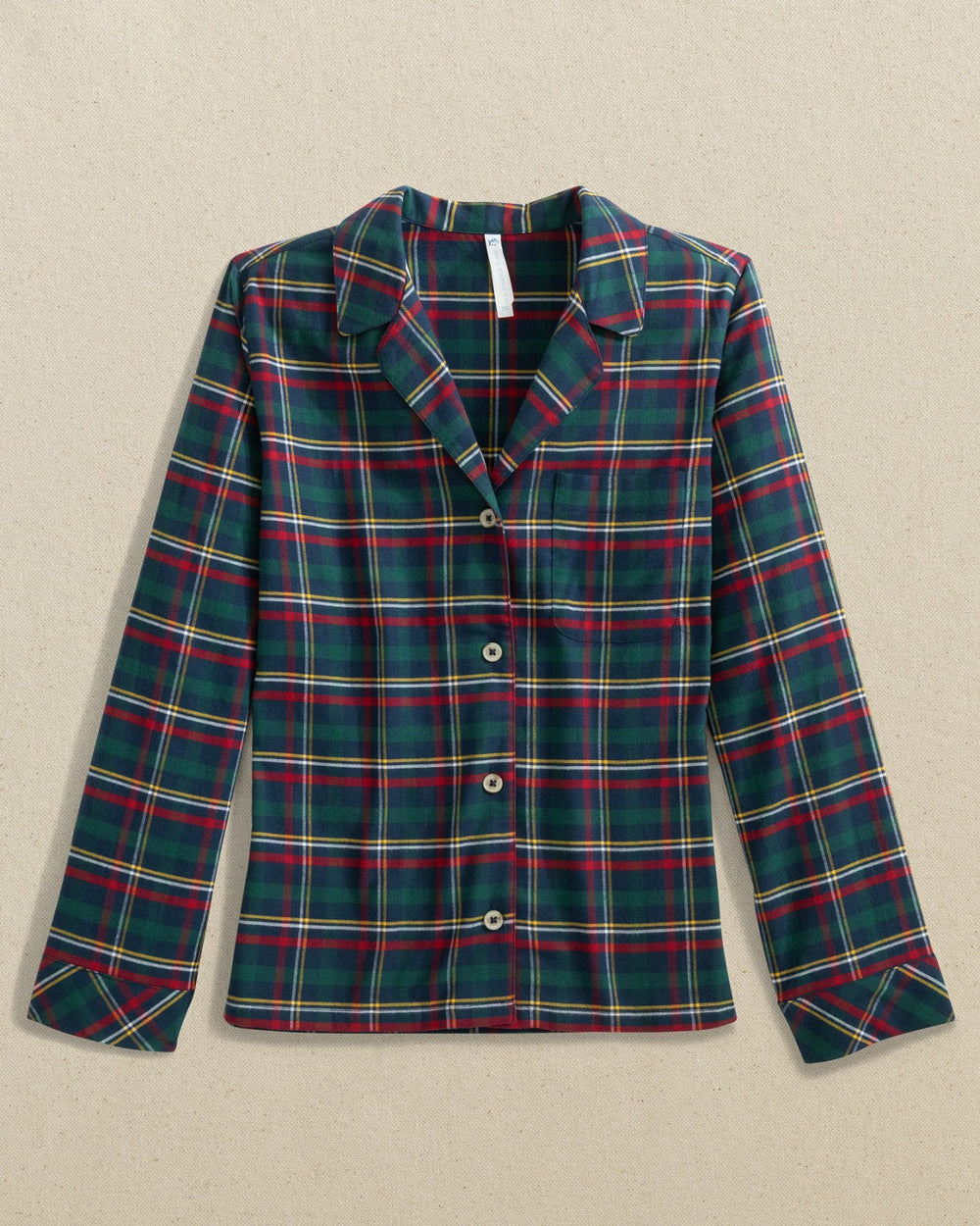Partridgeberry Plaid Lounge Shirt Southern Tide Special Offer