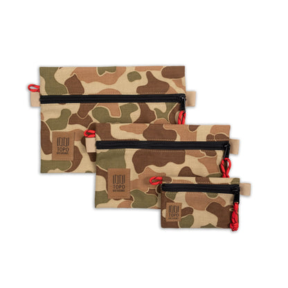 Topo Designs Duck Camo Accessory Bag Bundle - 3-Bag Organizing Set