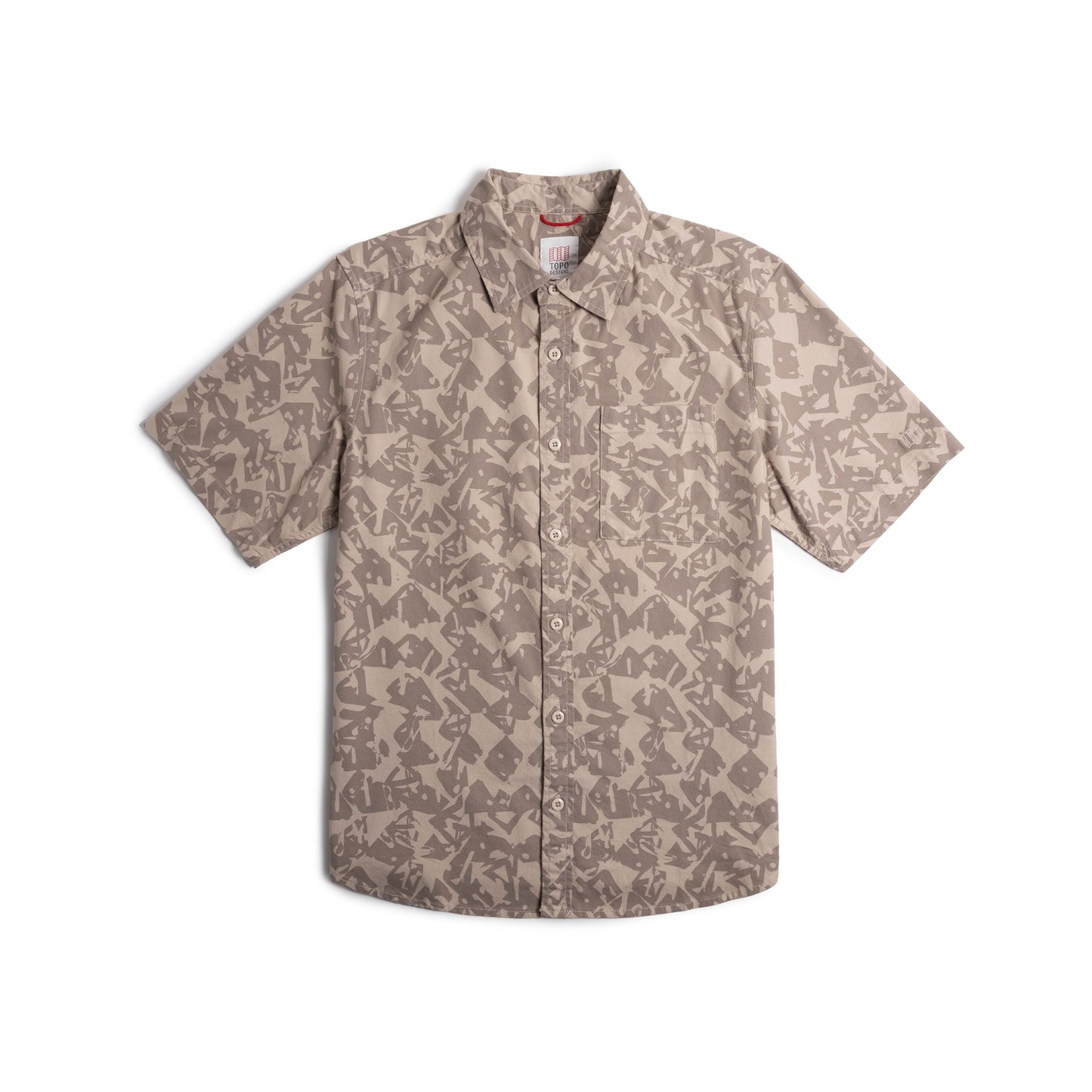Topo Designs Dirt Desert Shirt Short Sleeve Men’s  Short Sleeve Adventure Shirt