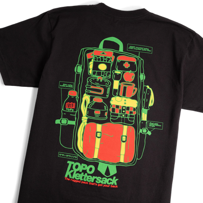 Topo Designs Topo Designs x Pine Printshop Klettersack Tee