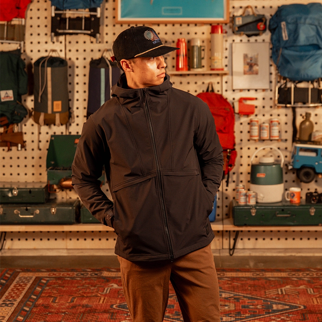 Topo Designs HighPeak Jacket  Oversized Nylon Outdoor Jacket