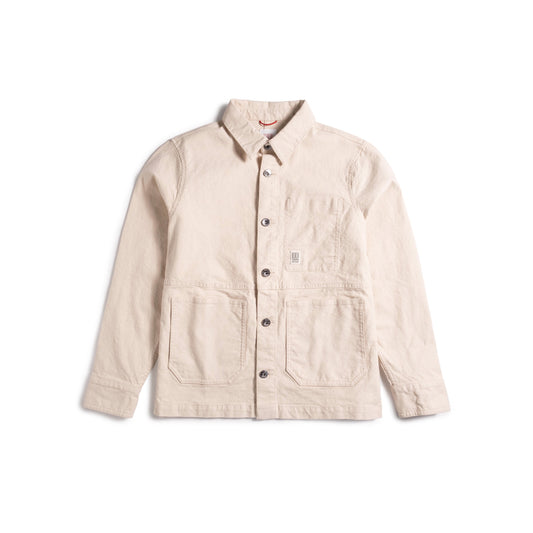 Topo Designs Utility Jacket Undyed   Final Sale