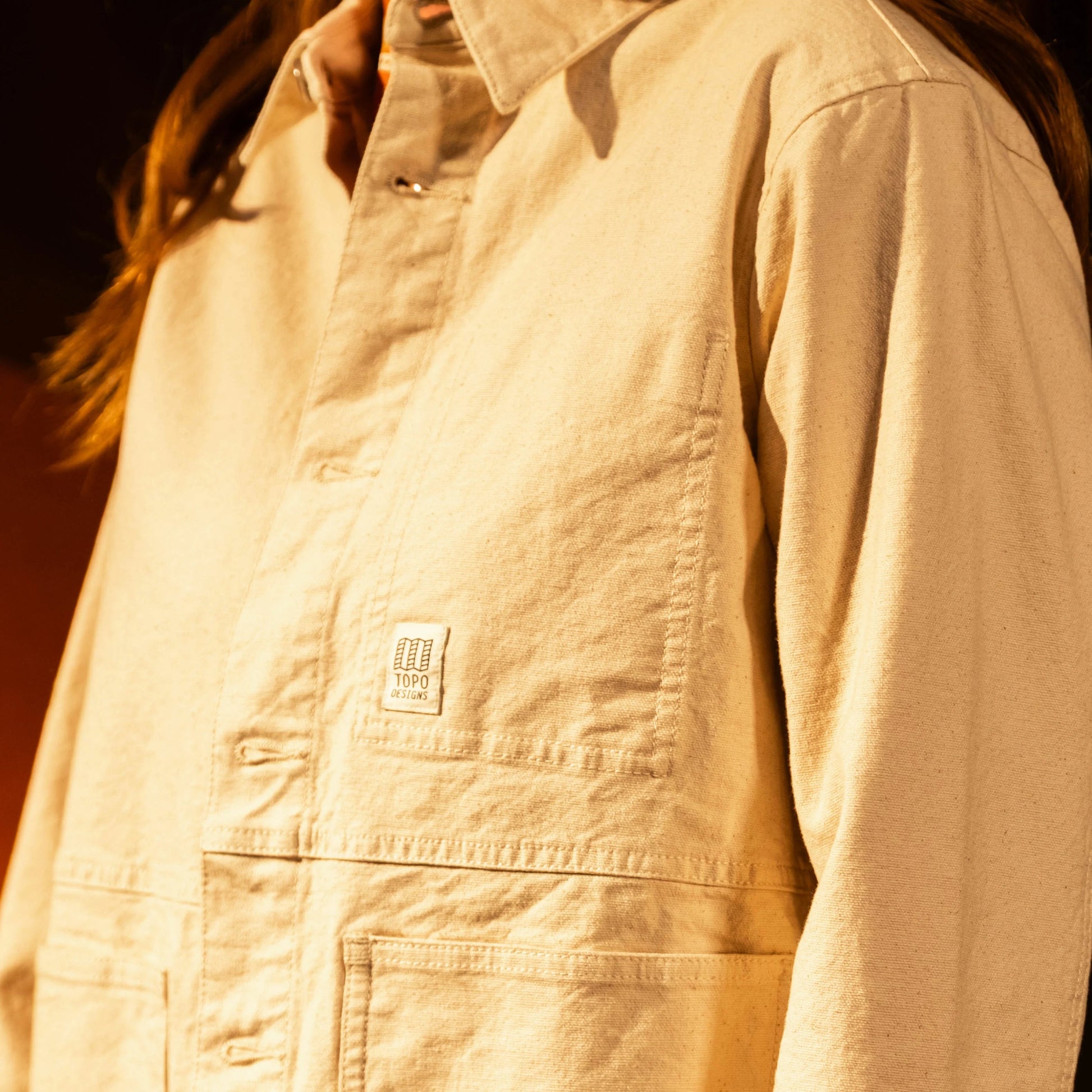 Topo Designs Utility Jacket Undyed   Final Sale