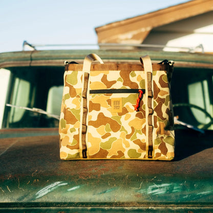 Topo Designs Duck Camo Mountain Utility Tote - Buy a 33L Camo Tote Bag