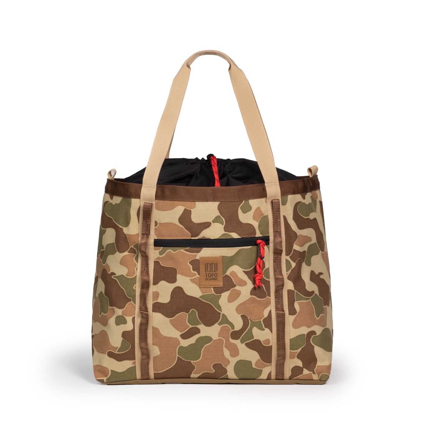 Topo Designs Duck Camo Mountain Utility Tote - Buy a 33L Camo Tote Bag