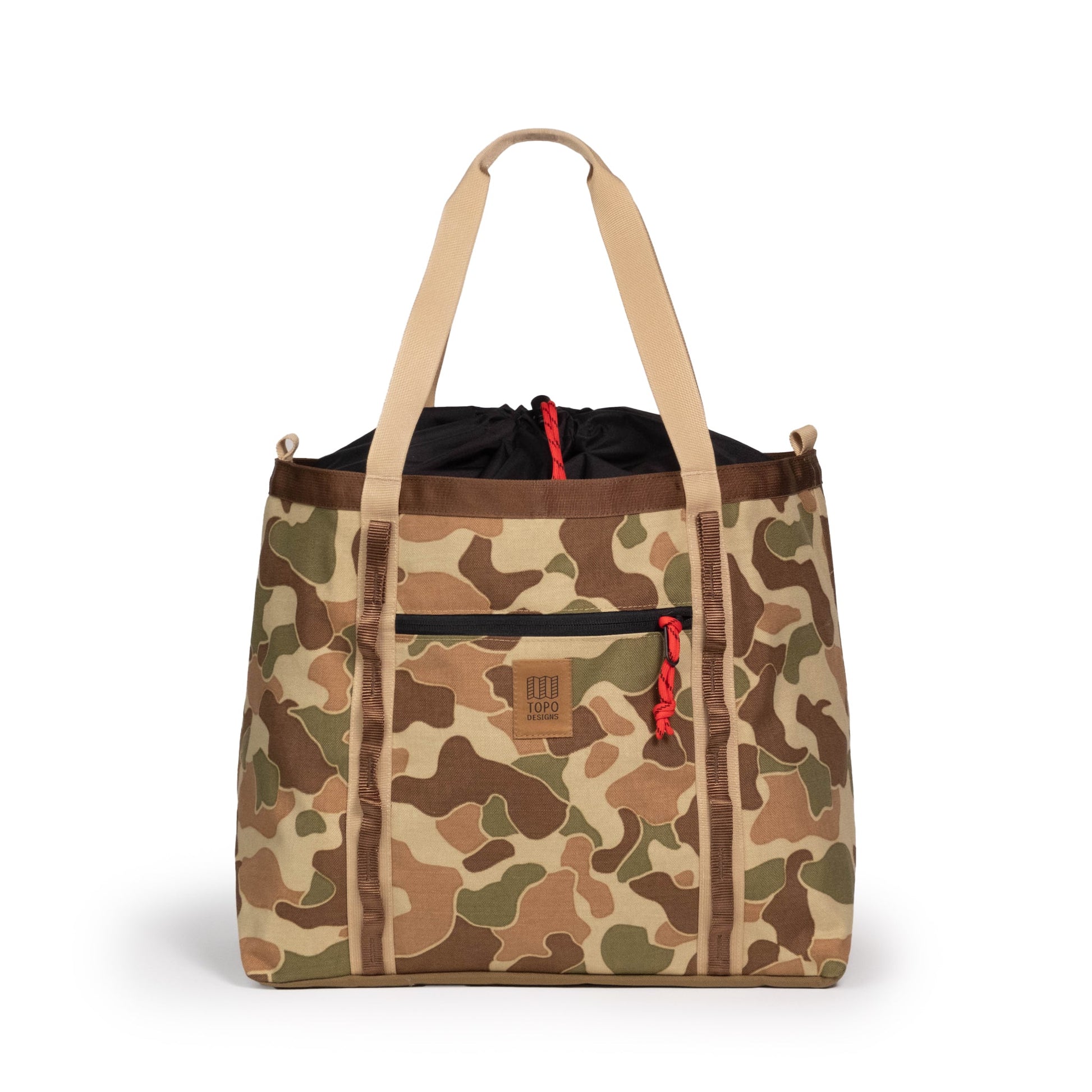 Topo Designs Duck Camo Mountain Utility Tote - Buy a 33L Camo Tote Bag