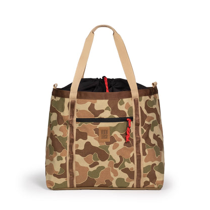 Topo Designs Duck Camo Mountain Utility Tote - Buy a 33L Camo Tote Bag