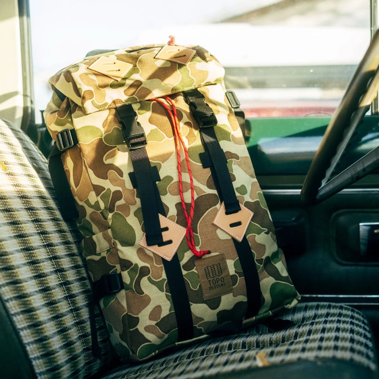 Topo Designs Duck Camo Klettersack - Shop 25L Rucksack Backpacks