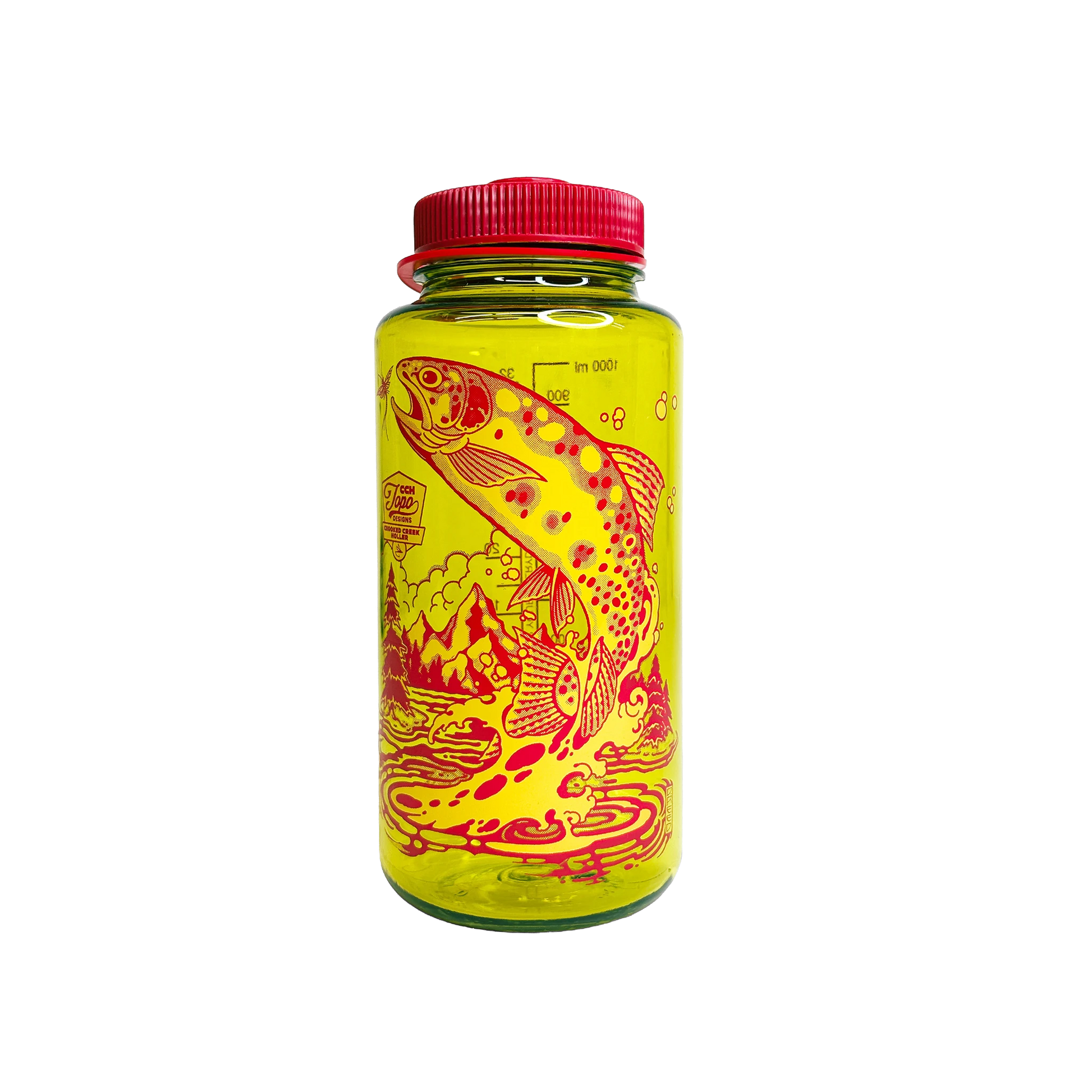 Topo Designs Topo Designs x CCH x Pine Printshop Nalgene Water Bottle - 32 oz