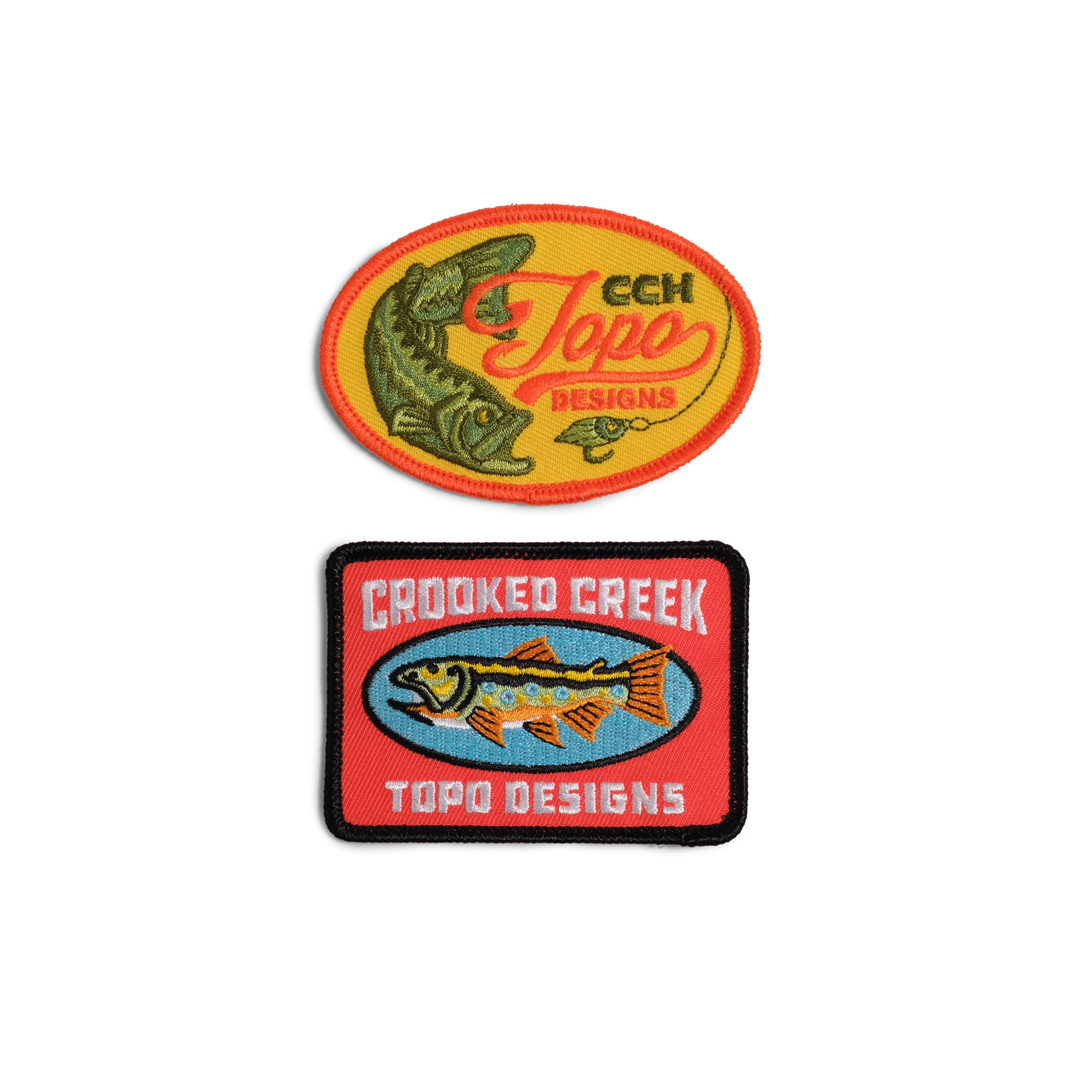 Topo Designs Topo Designs x CCH x Pine Printshop Patch 2-pack