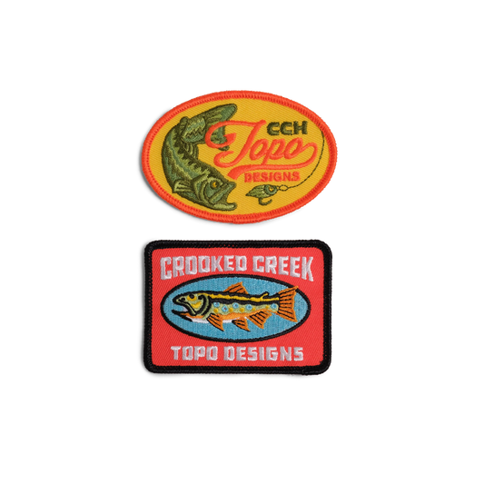 Topo Designs Topo Designs x CCH x Pine Printshop Patch 2-pack