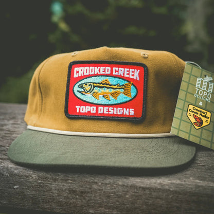 Topo Designs Topo Designs x CCH x Pine Printshop Rope Cap