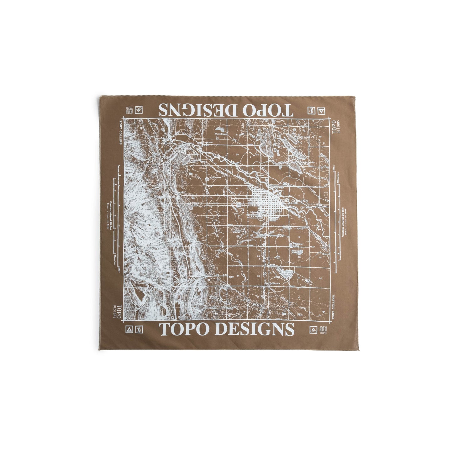 Topo Designs Topo Designs x Pine Printshop Local Bandana