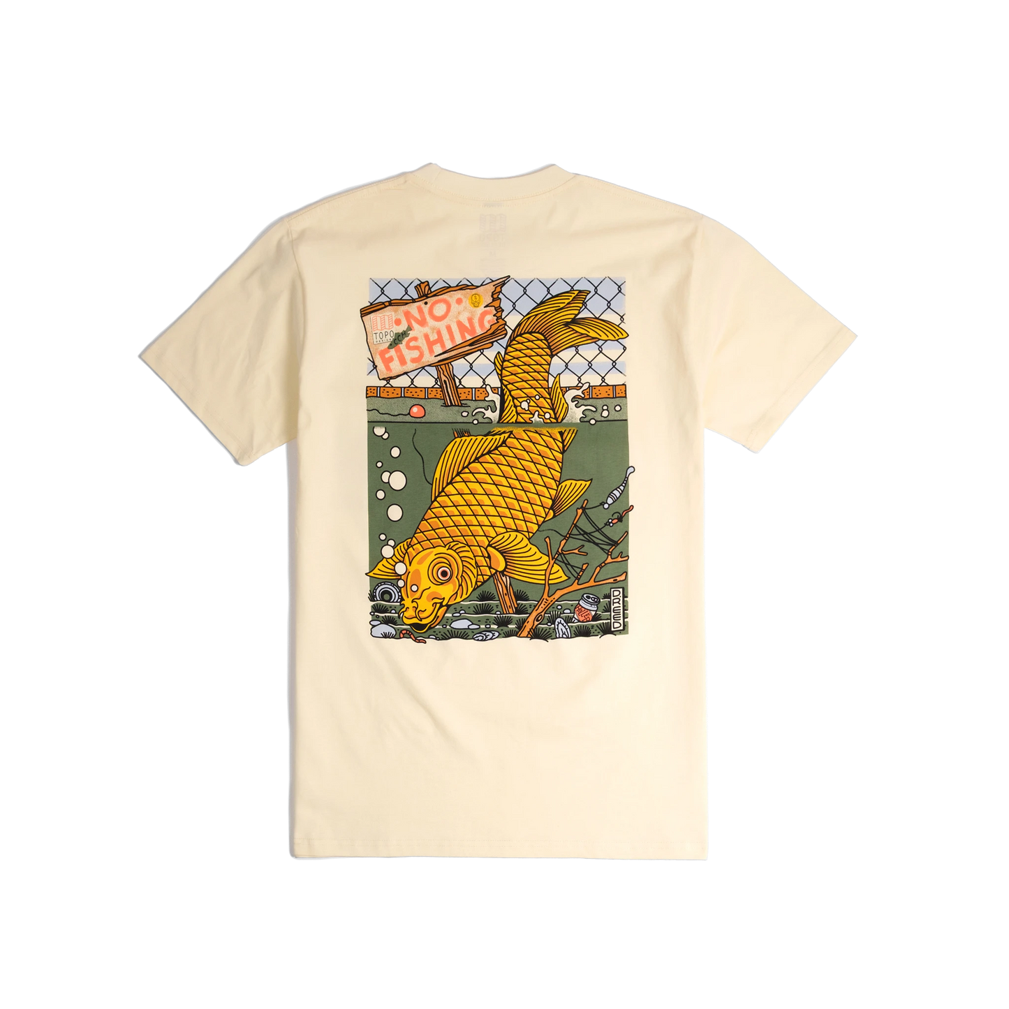 Topo Designs Topo Designs x CCH x Pine Printshop Urban Angler Tee