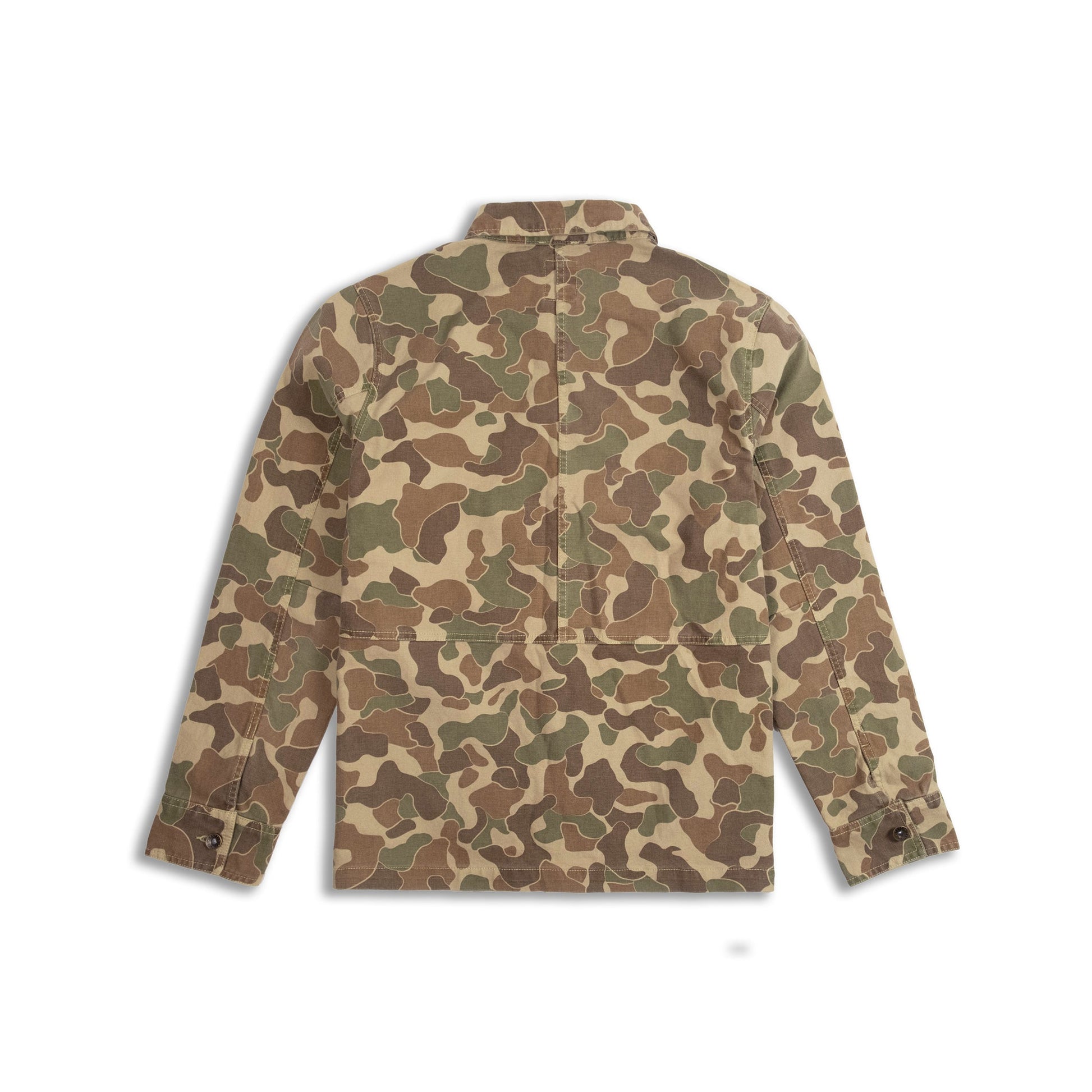 Topo Designs Utility Jacket Duck Camo   Final Sale