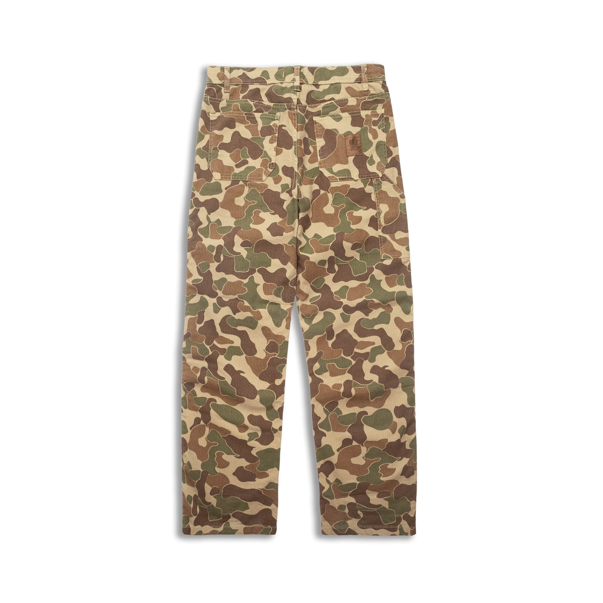 Topo Designs Utility Pants Duck Camo  - Final Sale