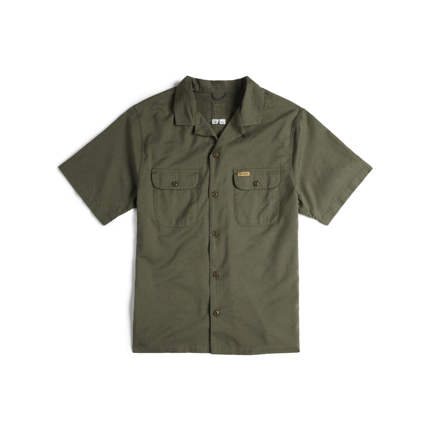 Topo Designs Men's Daytripper Shirt  Organic Cotton Travel Shirt for Men