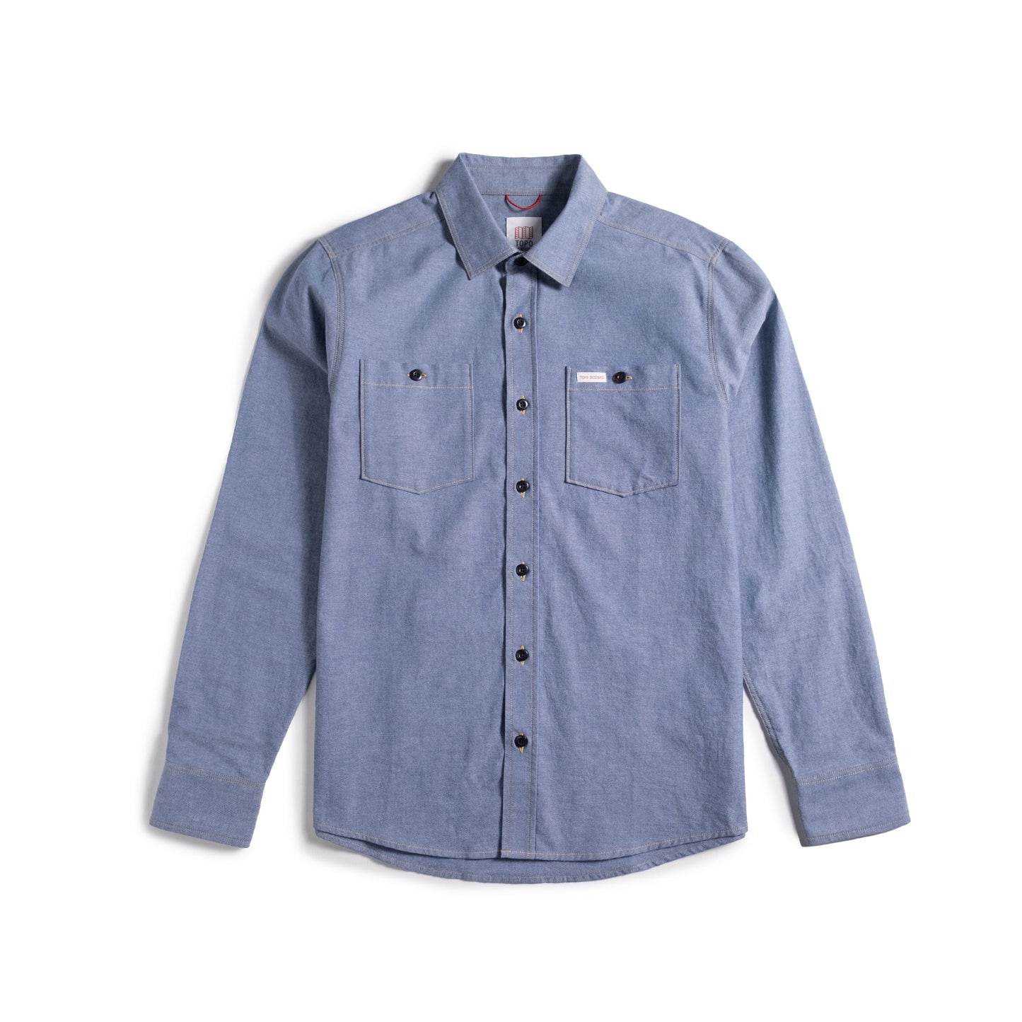 Topo Designs Utility Shirt Chambray  Unisex  Final Sale