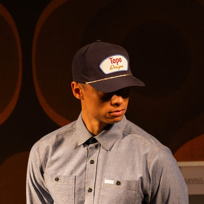 Topo Designs Utility Shirt Chambray  Unisex  Final Sale