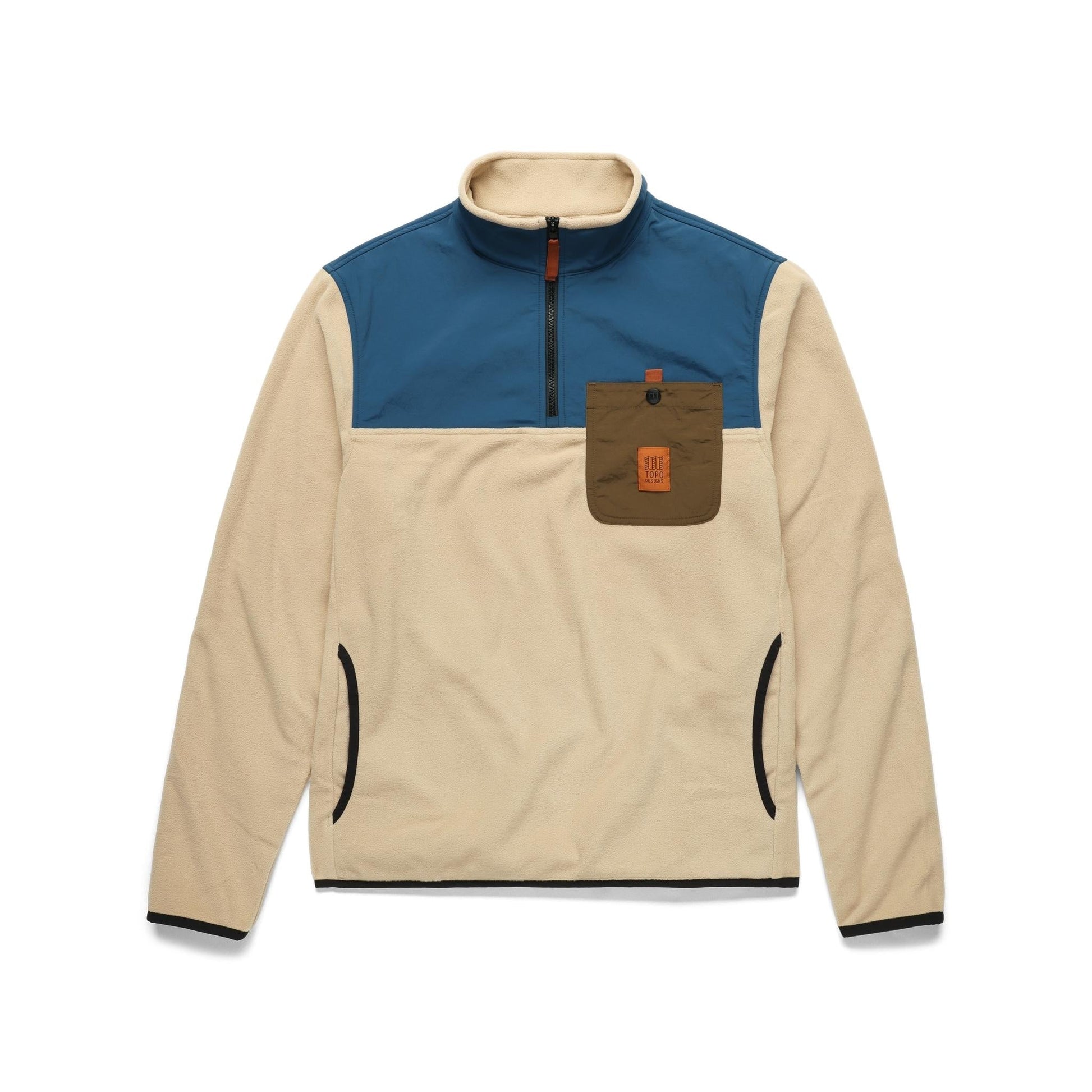 Topo Designs Vista 1/4 Zip Lightweight Fleece   Final Sale