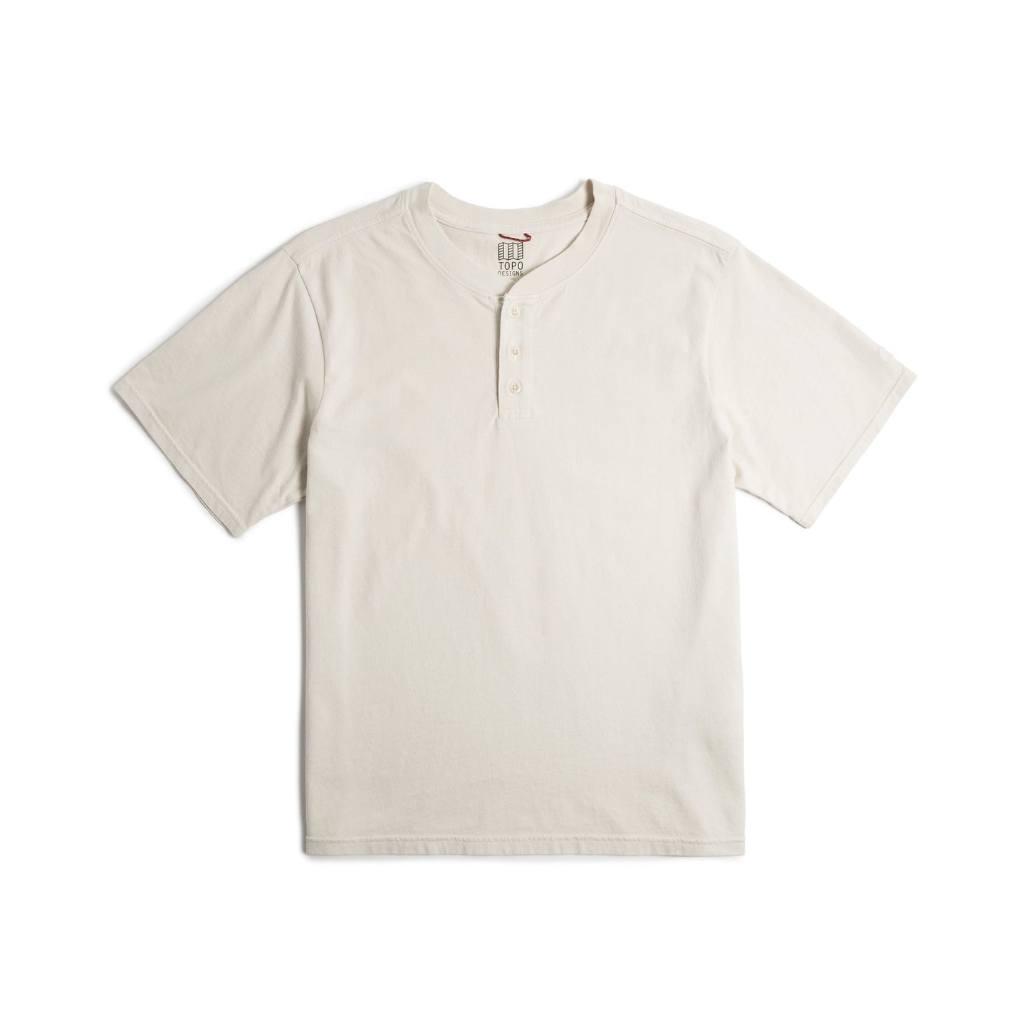 Topo Designs Men's Dirt Henley Short Sleve Shirt  Hiking Shirt