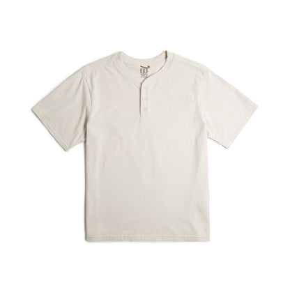 Topo Designs Men's Dirt Henley Short Sleve Shirt  Hiking Shirt
