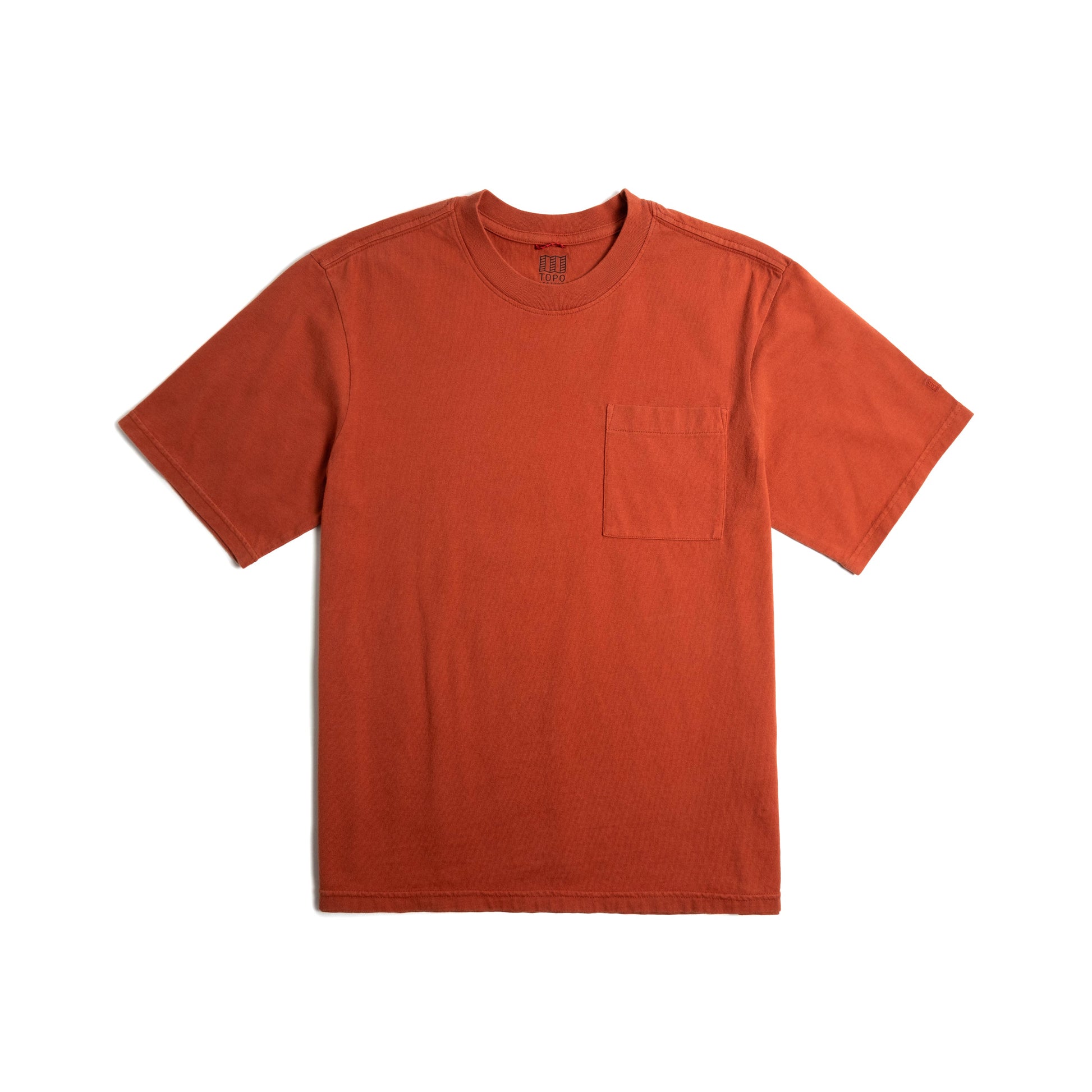 Topo Designs Dirt Pocket Tee Men’s  Classic and Comfortable Tee