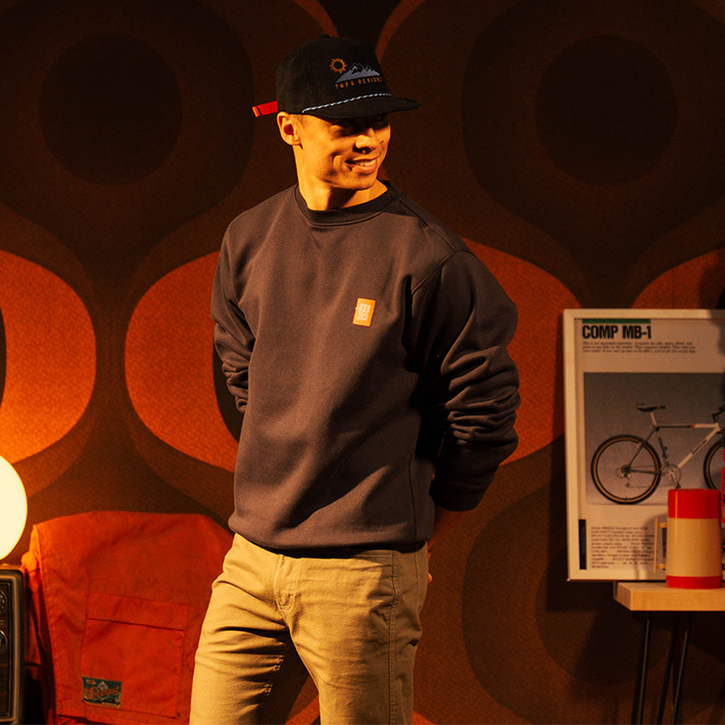 Topo Designs Label Sweatshirt  Unisex  Final Sale