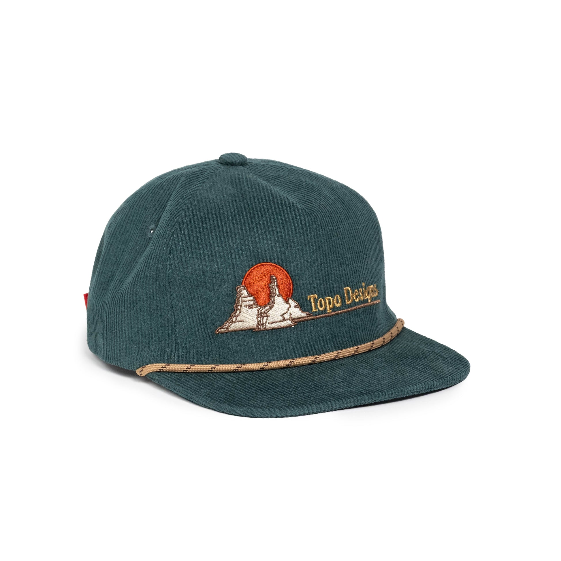 Topo Designs Corduroy Trucker Hat Oasis - Adventure-Ready Cap