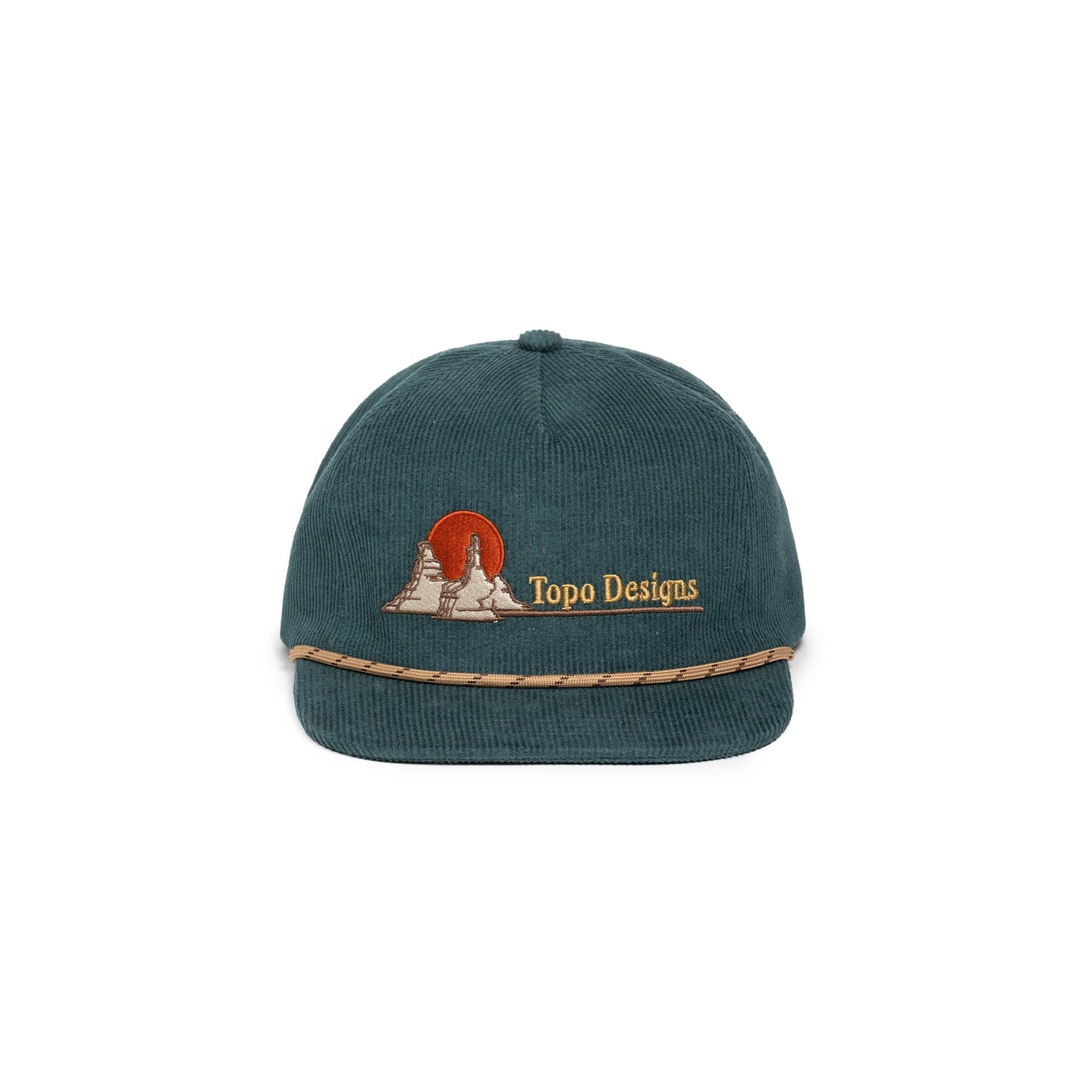 Topo Designs Corduroy Trucker Hat Oasis - Adventure-Ready Cap