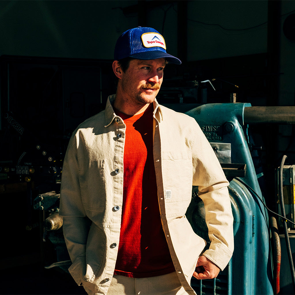 Topo Designs Patch Mesh Trucker Hat - Retro Icon