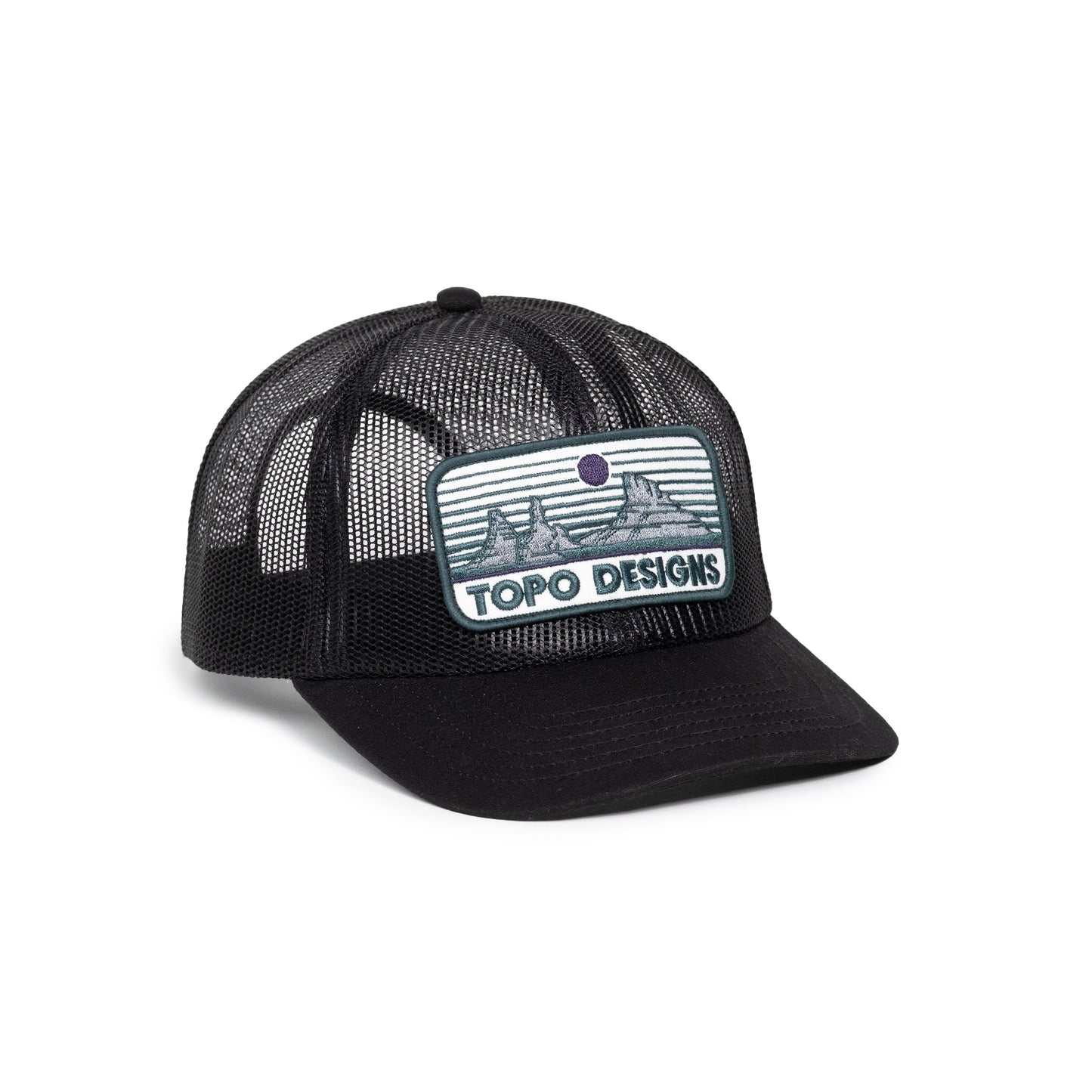 Topo Designs Patch Mesh Trucker - Desert Dusk